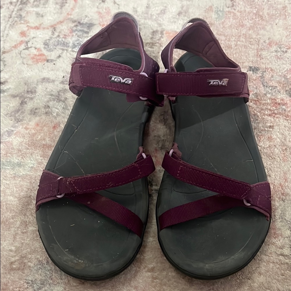 Teva Purple Sport Sandals with Adjustable Straps